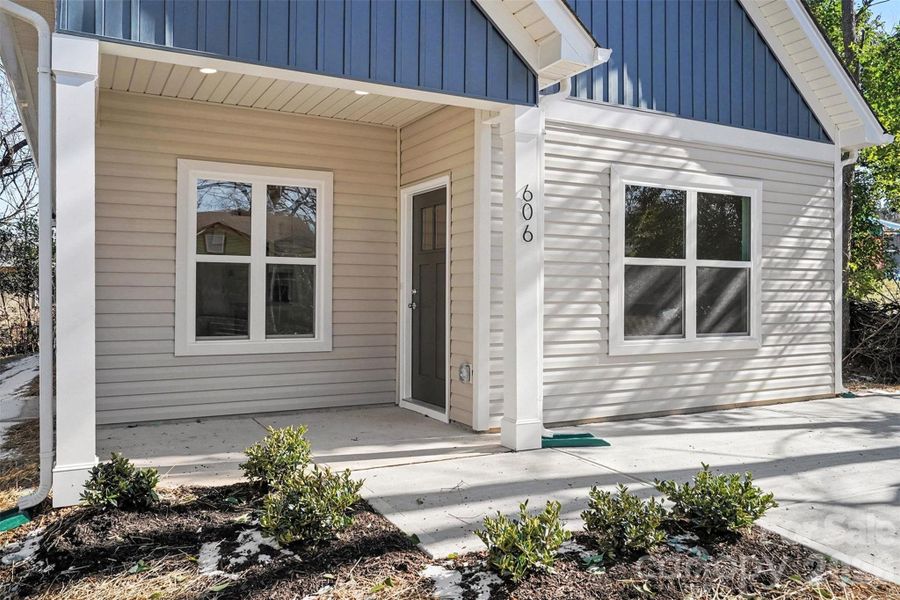 Exterior details and patio area of a home in , Monroe (Image 3).