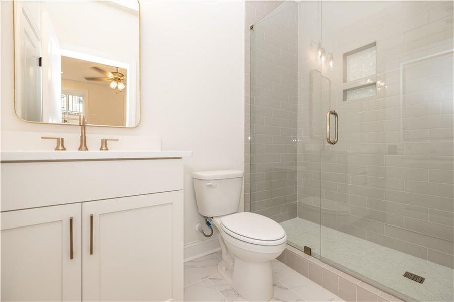 Furnished interior view inside a new home in Park Walke, Alpharetta (Image 7).