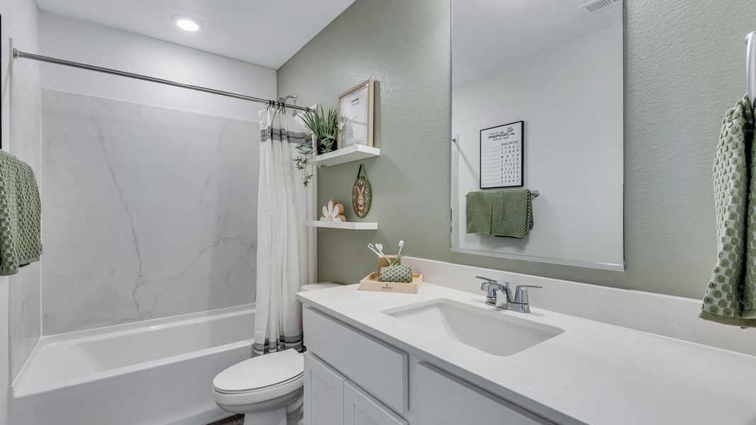 Furnished interior view inside a new home in Ellston Park, Colorado Springs (Image 23).