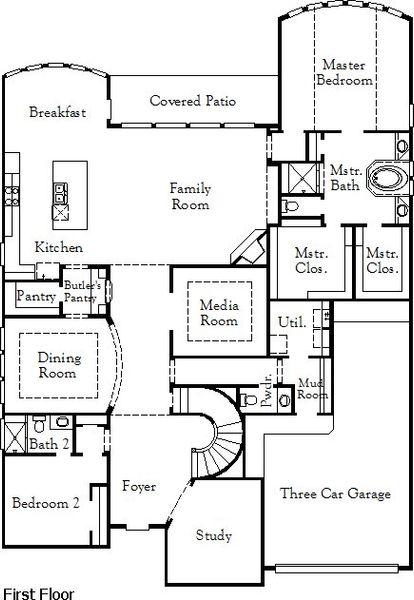 Includes Brick Back, Fireplace Option, 8' Front Door Option (May Change WindowsPer Plan), Alternate Kitchen w/Built In Appliances