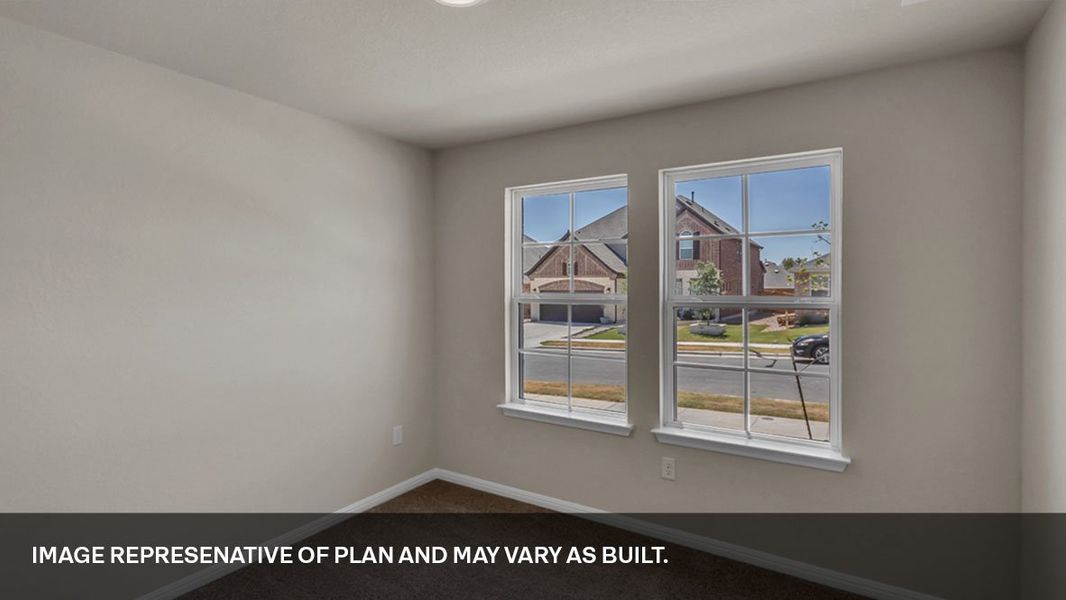 Representative unfurnished interior of a home built from the The Dean by D.R. Horton in Revelry, Del Valle (Image 19). Representative unfurnished interior of a home built from the The Dean by D.R. Horton in Revelry, Del Valle (Image 19).