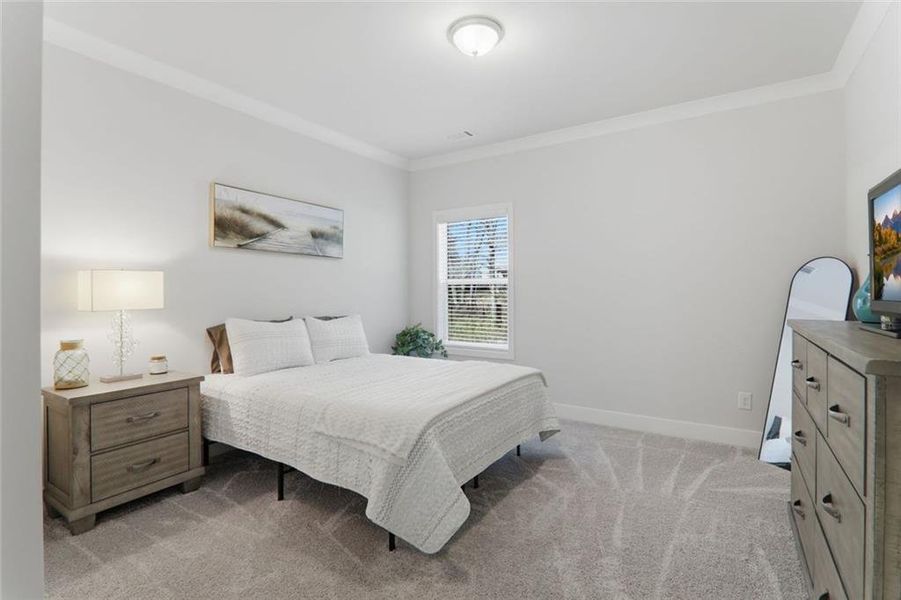 Furnished interior view inside a new home in Rosewood Lake Estates, Hoschton (Image 22). Furnished interior view inside a new home in Rosewood Lake Estates, Hoschton (Image 22).