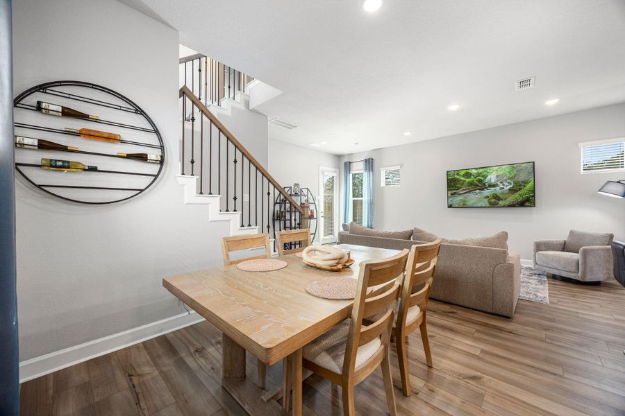 Furnished interior view inside a new home in , Humble (Image 14). Furnished interior view inside a new home in , Humble (Image 14).