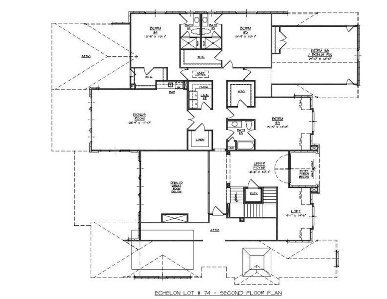 2D floor plan layout of this home in , Alpharetta, GA (Image 4).