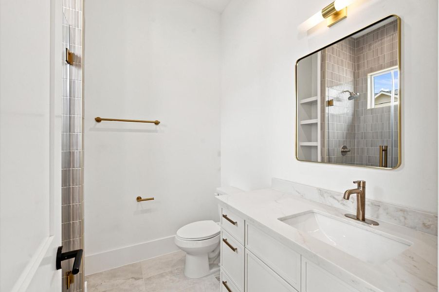 Furnished interior view inside a new home in , Houston (Image 8).