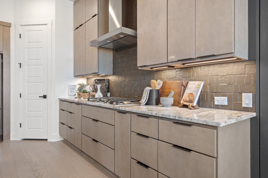Furnished interior view inside a new home in Lagos Reserve, Manor (Image 17).