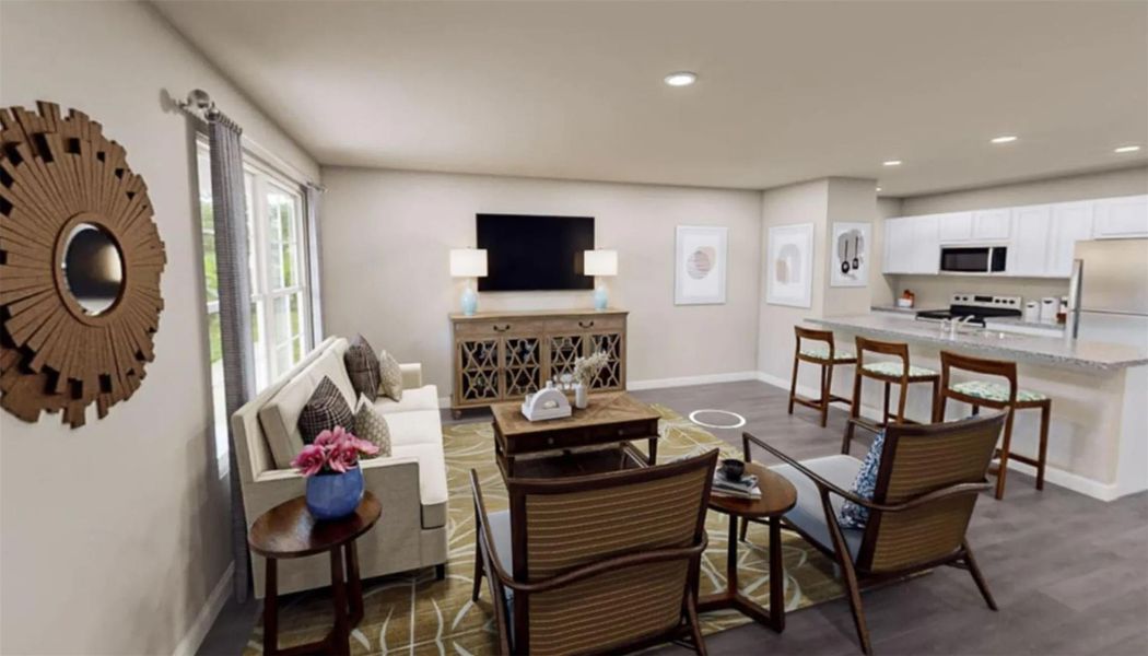 Furnished interior view inside a new home in Redland Estates, Lufkin (Image 5).