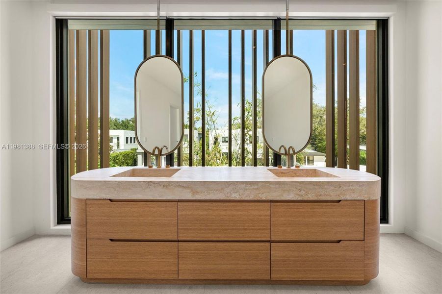 Furnished interior view inside a new home in , Miami (Image 12). Furnished interior view inside a new home in , Miami (Image 12).