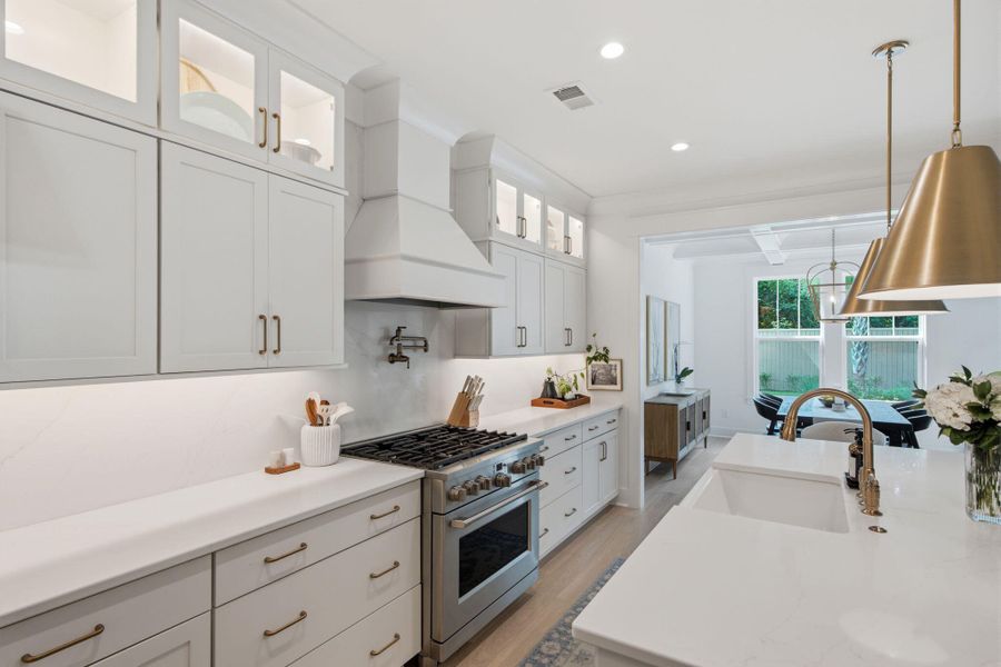 Furnished interior view inside a new home in , Mount Pleasant (Image 19).