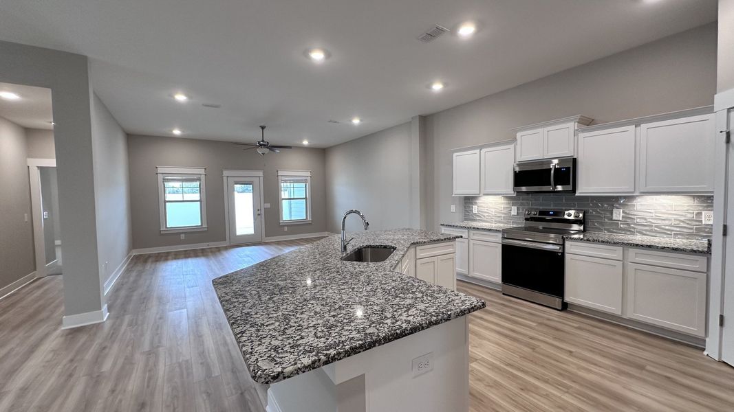 Furnished interior view inside a new home in Veterans Cove, Murfreesboro (Image 12).