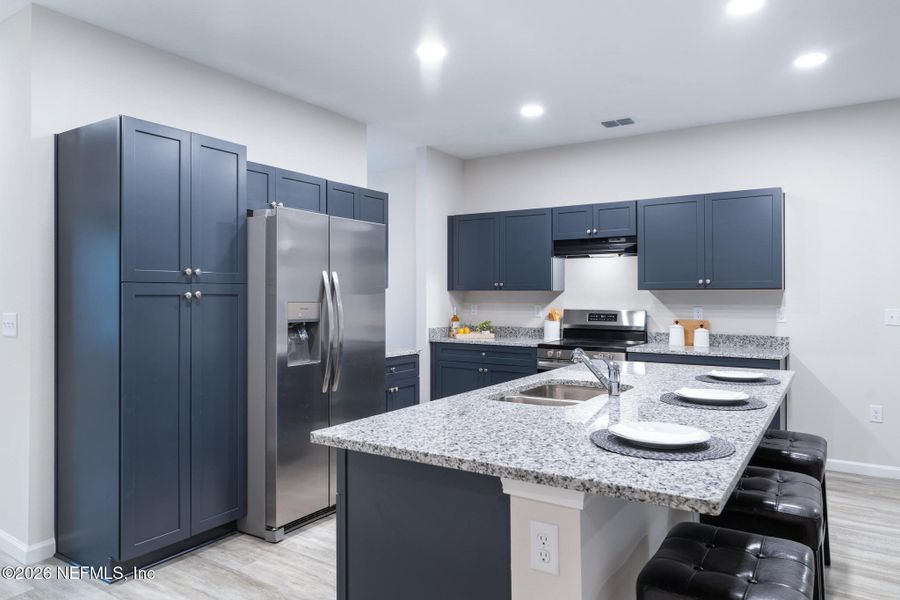 Furnished interior view inside a new home in , Jacksonville (Image 27).