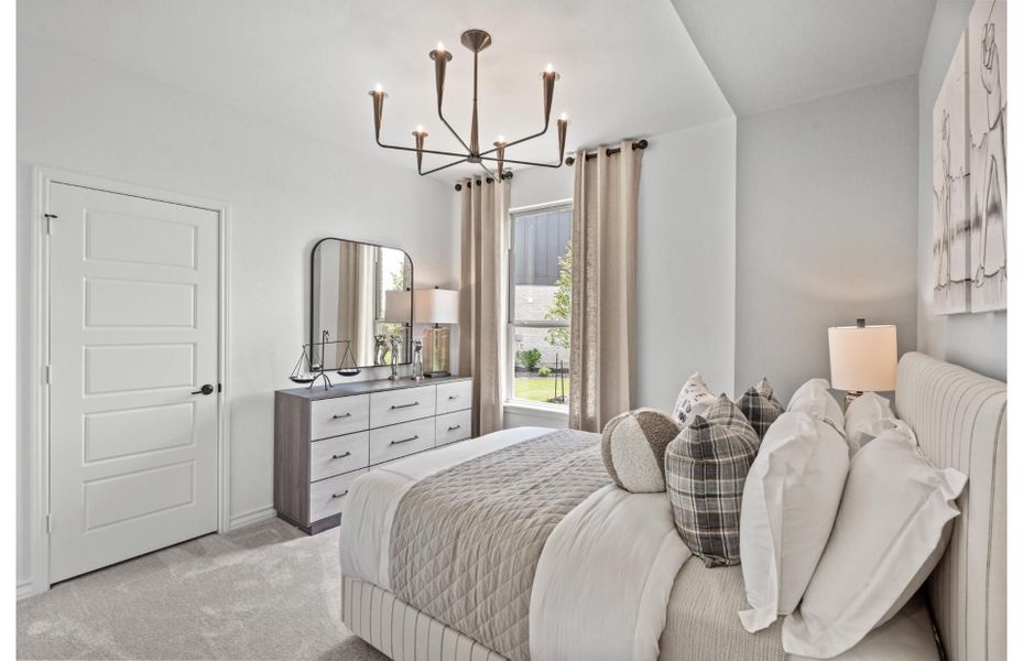 Representative furnished interior of a home built from the Emory by Pulte Homes in Nopal Valley, San Antonio (Image 10). Representative furnished interior of a home built from the Emory by Pulte Homes in Nopal Valley, San Antonio (Image 10).