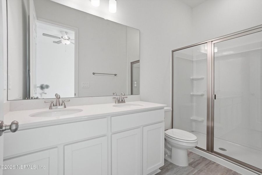 Furnished interior view inside a new home in , Jacksonville (Image 11).
