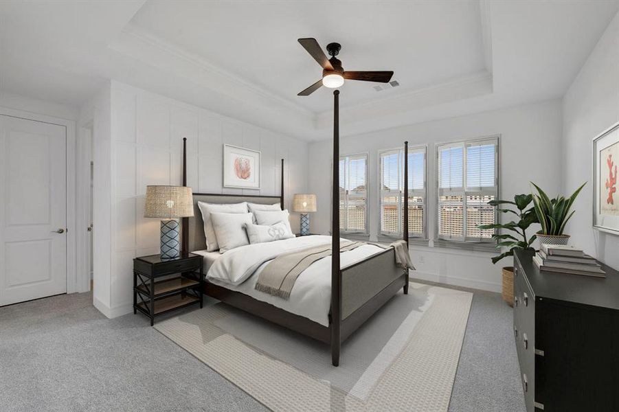 Furnished interior view inside a new home in Wellington, Fort Worth (Image 14).