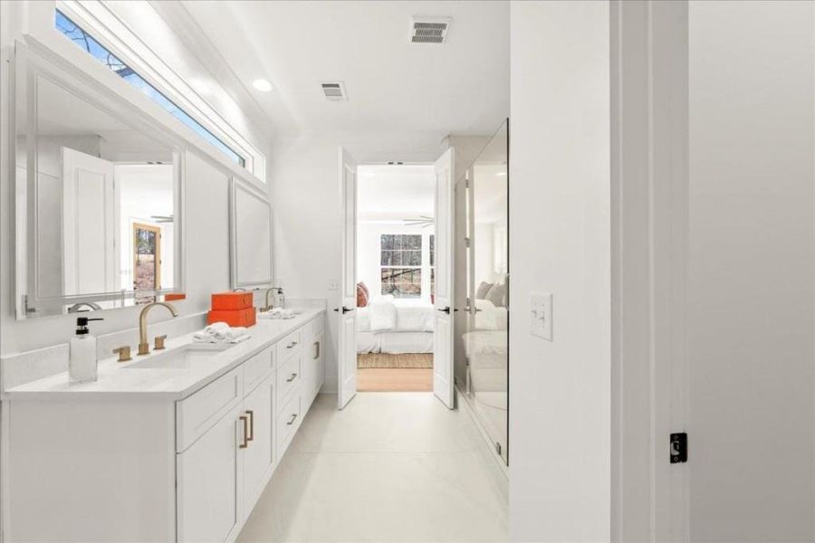 Furnished interior view inside a new home in , Greensboro (Image 9).