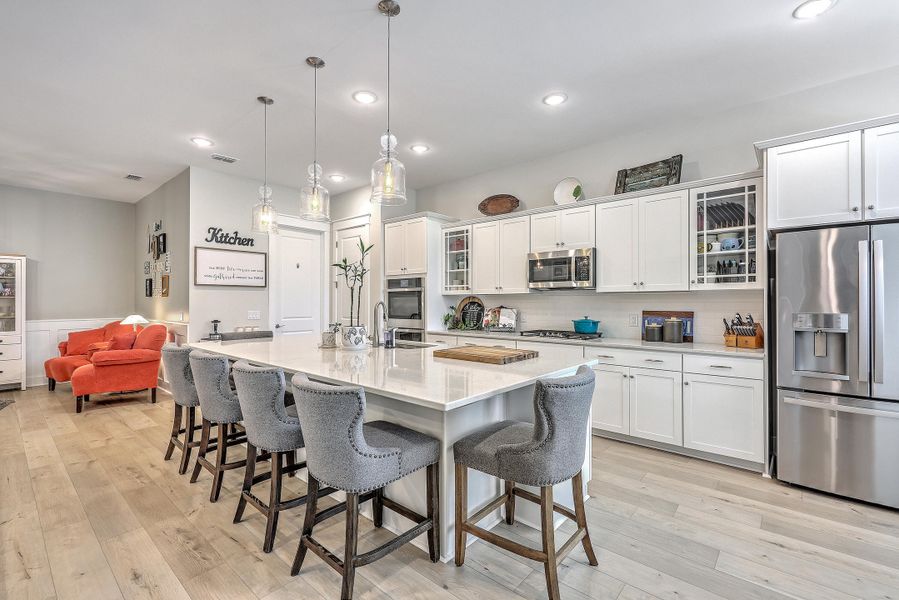 Furnished interior view inside a new home in , Summerville (Image 16).