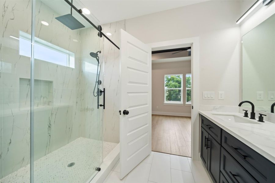 Furnished interior view inside a new home in , Houston (Image 10). Furnished interior view inside a new home in , Houston (Image 10).