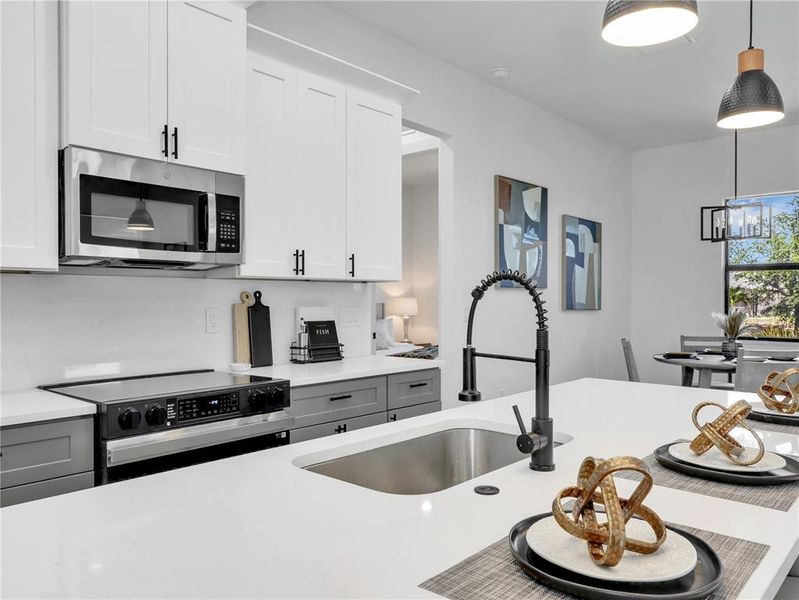 Furnished interior view inside a new home in , Cape Coral (Image 17).