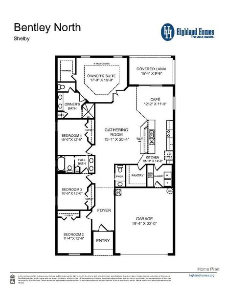 Shelby - Home Layout