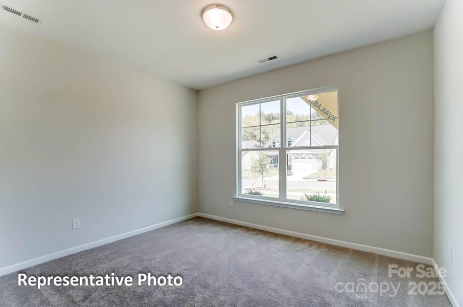 Spacious, unfurnished interior of a new home in Villas at Prestwick, Mooresville (Image 31).