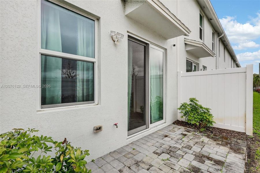 Exterior details and patio area of a home in , Stuart (Image 23).