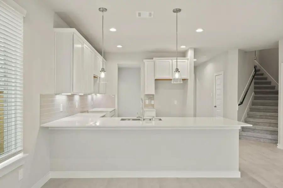 Furnished interior view inside a new home in Huntington Place, Rosharon (Image 5). Furnished interior view inside a new home in Huntington Place, Rosharon (Image 5).