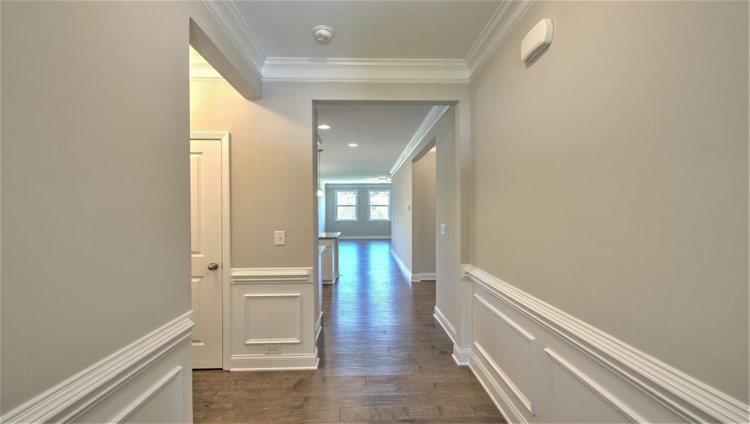 Representative unfurnished interior of a home built from the ARLINGTON DRHe by D.R. Horton in Valley View, Waynesville (Image 14).