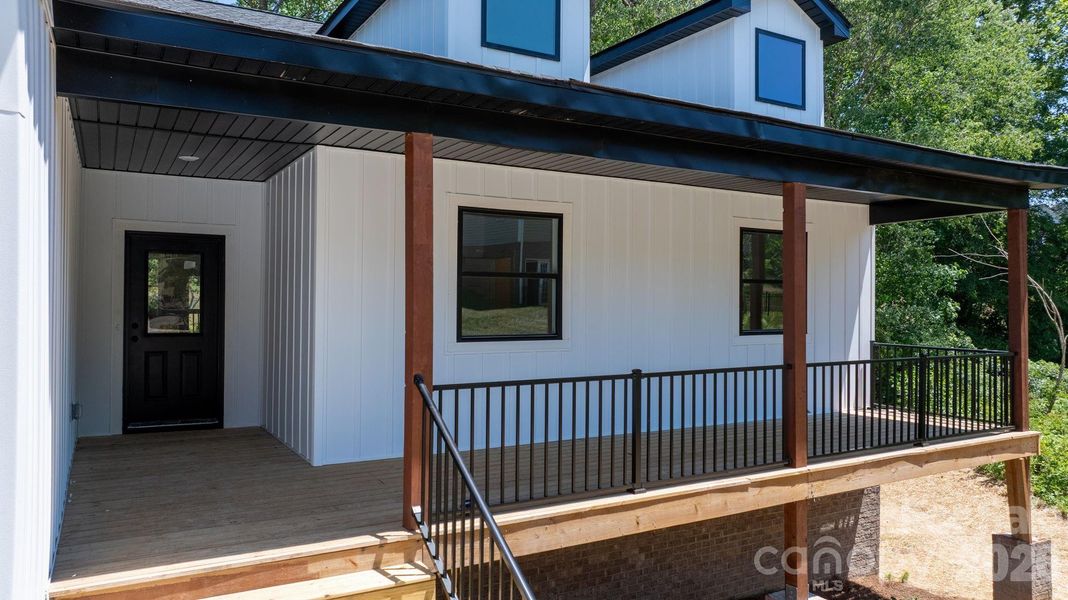 Exterior details and patio area of a home in , Taylorsville (Image 19).