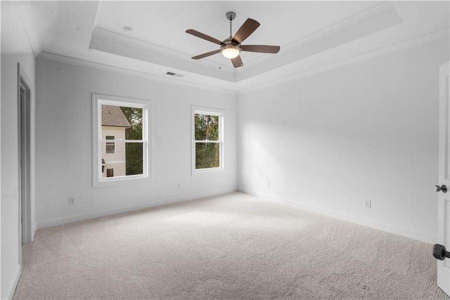 Spacious, unfurnished interior of a new home in Evanshire Townhomes, Duluth (Image 33).