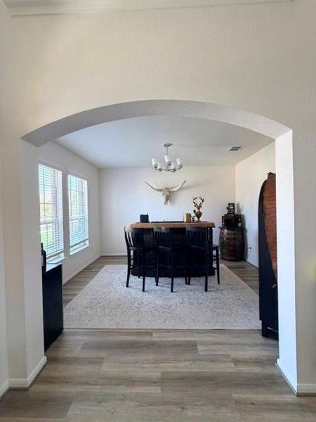 Furnished interior view inside a new home in Windrose Green, Angleton (Image 6). Furnished interior view inside a new home in Windrose Green, Angleton (Image 6).