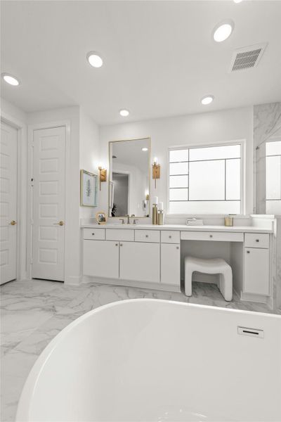 Furnished interior view inside a new home in The Trails, New Caney (Image 34). Furnished interior view inside a new home in The Trails, New Caney (Image 34).