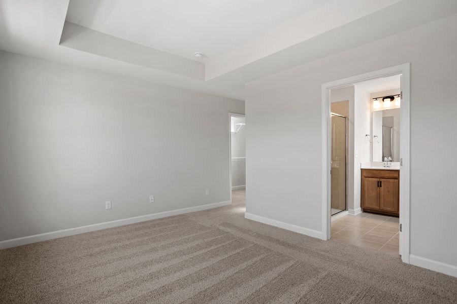 Spacious, unfurnished interior of a new home in Renaissance at White Oak, Garner (Image 19).