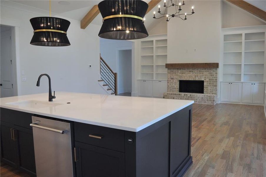 Furnished interior view inside a new home in Woodford, Acworth (Image 12).