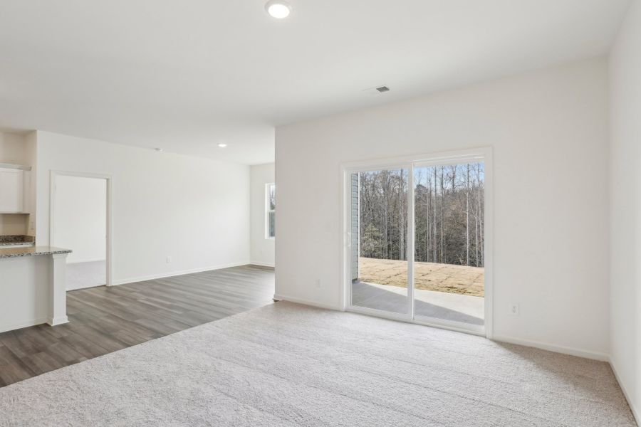Representative unfurnished interior of a home built from the Luna by Starlight Homes in Noble Ridge, Howe (Image 18).
