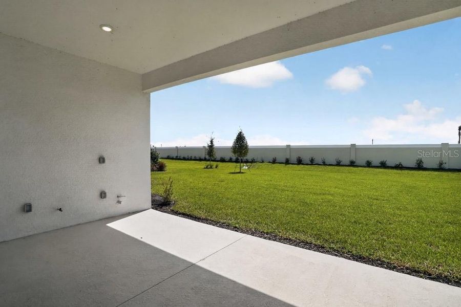 Exterior details and patio area of a home in Coasterra Community Group Page, Palmetto (Image 19).
