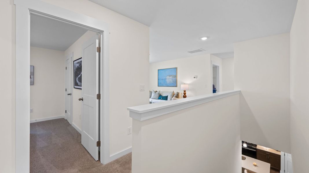 Furnished interior view inside a new home in Lone Oaks Farm, Cleveland (Image 30).