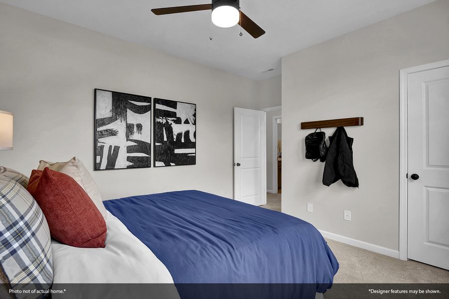 Furnished interior view inside a new home in Avenue One, Castle Hayne (Image 24).