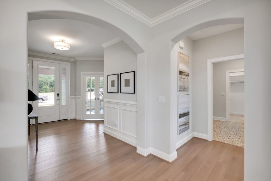 Representative unfurnished interior of a home built from the Pierre's Bay by Kent Homes in Oyster Harbour, Supply (Image 144).