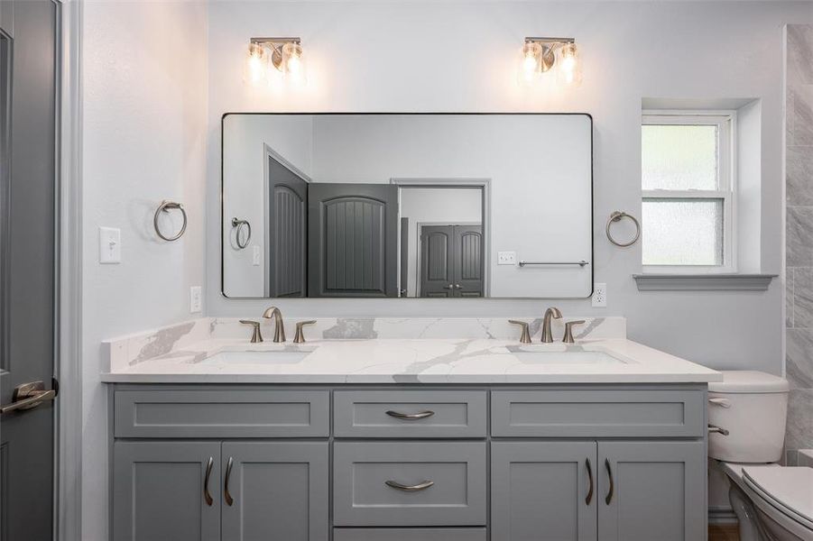 Furnished interior view inside a new home in , Gun Barrel City (Image 11). Furnished interior view inside a new home in , Gun Barrel City (Image 11).