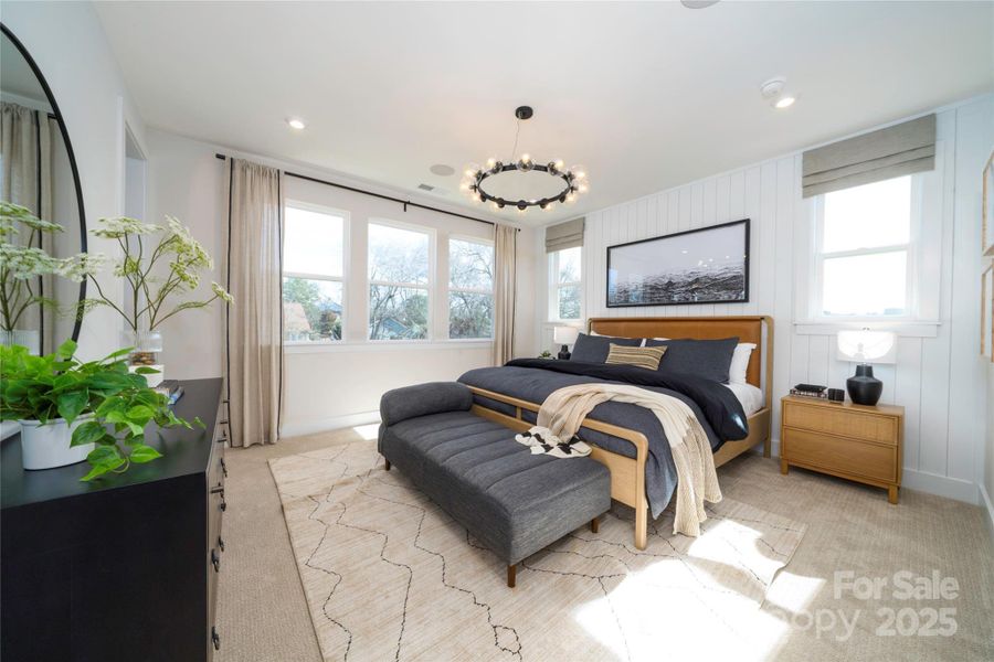 Primary Suite with Loads of Light and Stunning Detail. Primary Suite with Loads of Light and Stunning Detail.