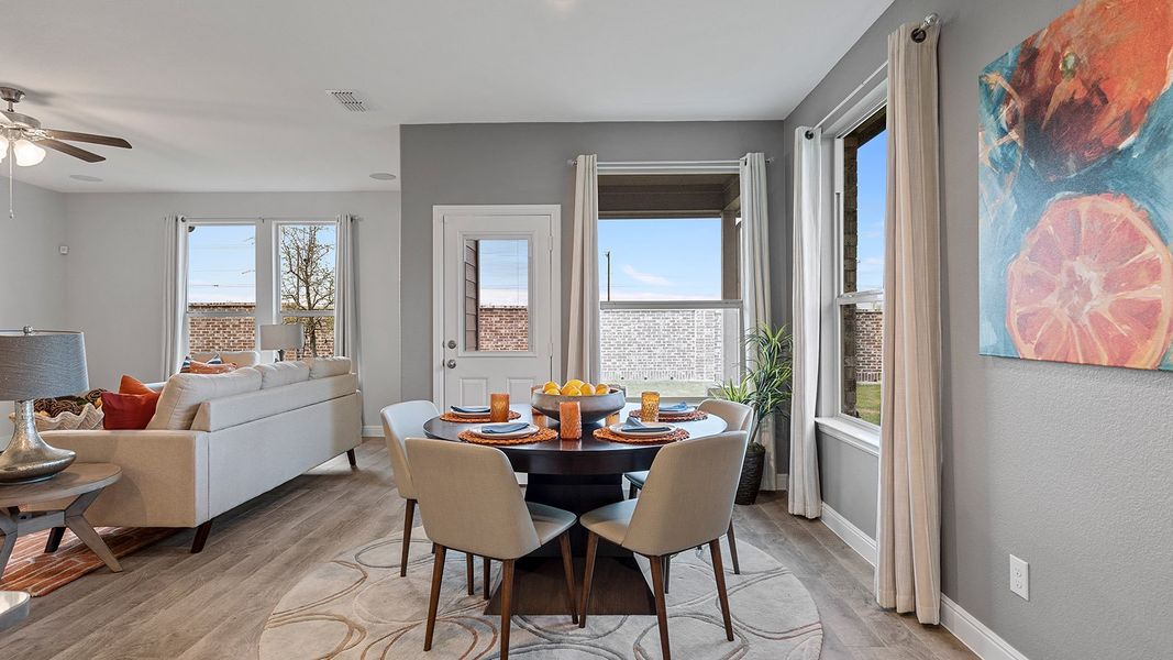 Furnished interior view inside a new home in Morningstar, Aledo (Image 21).