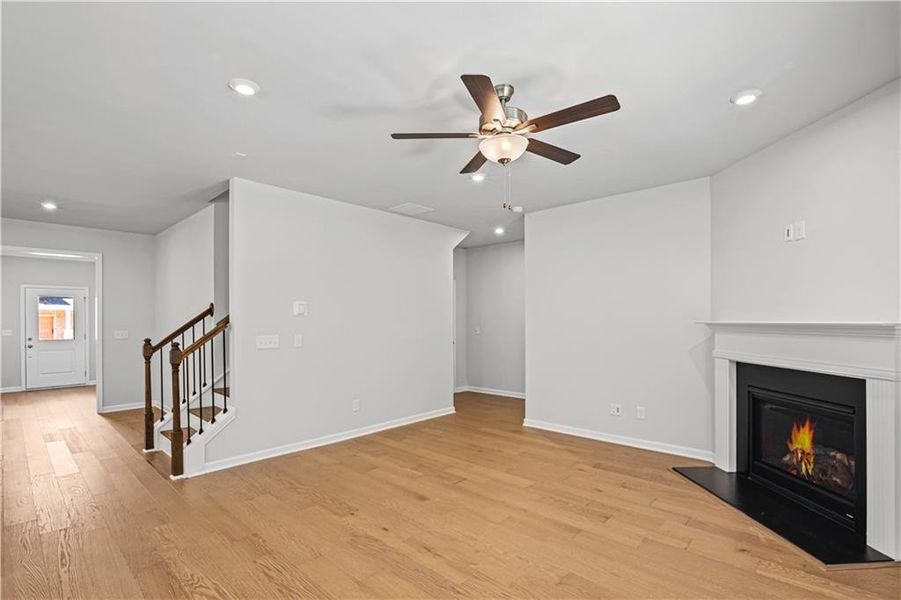 Spacious, unfurnished interior of a new home in Briar Creek, Atlanta (Image 13).