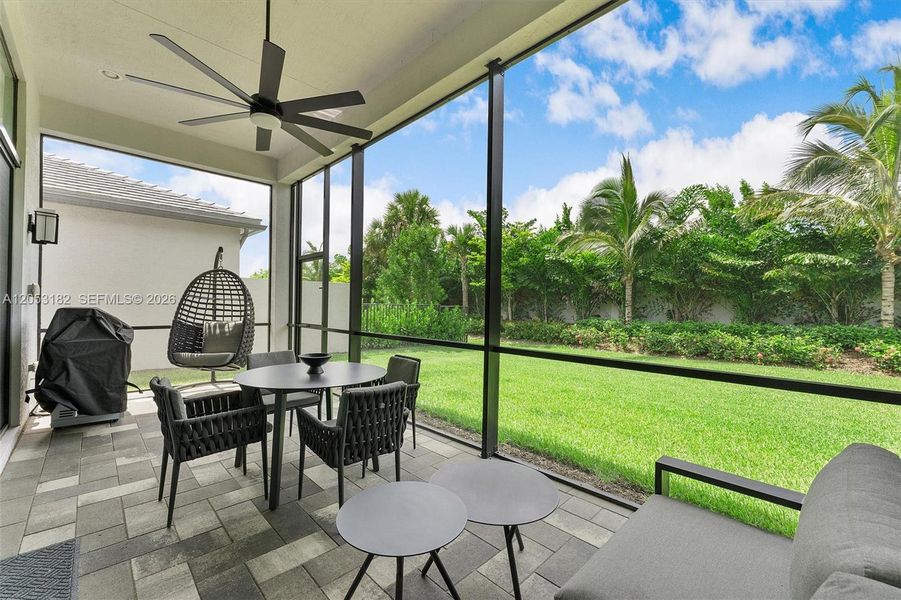 Exterior details and patio area of a home in , Boynton Beach (Image 23). Exterior details and patio area of a home in , Boynton Beach (Image 23).