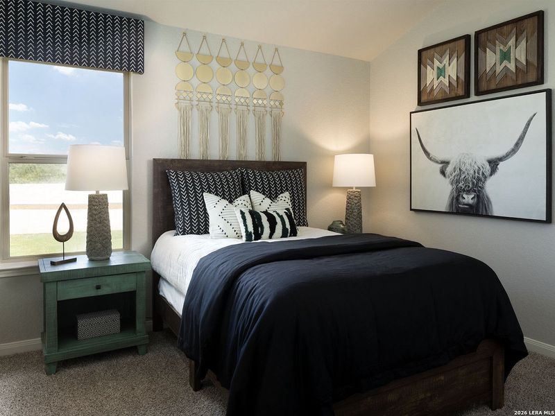 Furnished interior view inside a new home in Legendary Trails - Classic Series, Cibolo (Image 8).