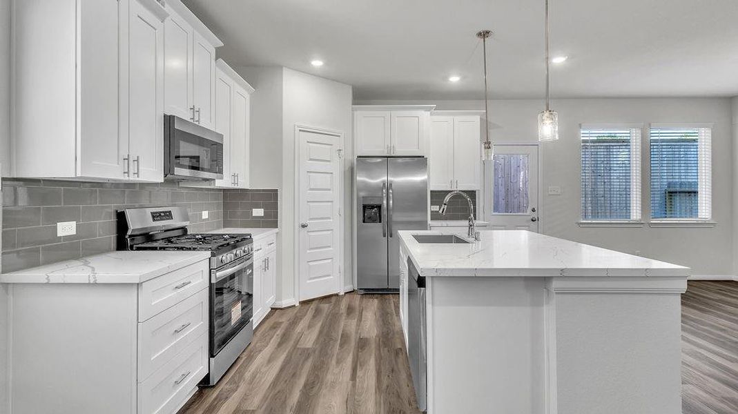 Furnished interior view inside a new home in Aldine Pines, Houston (Image 11). Furnished interior view inside a new home in Aldine Pines, Houston (Image 11).