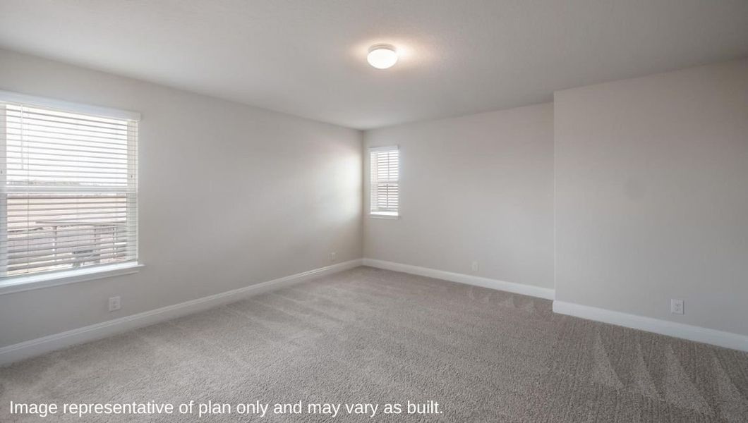 Representative unfurnished interior of a home built from the The Clydesdale by D.R. Horton in Veranda, San Antonio (Image 29).