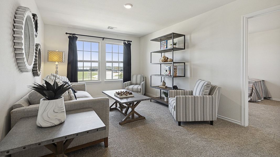 Furnished interior view inside a new home in Wildwood, Royse City (Image 6).