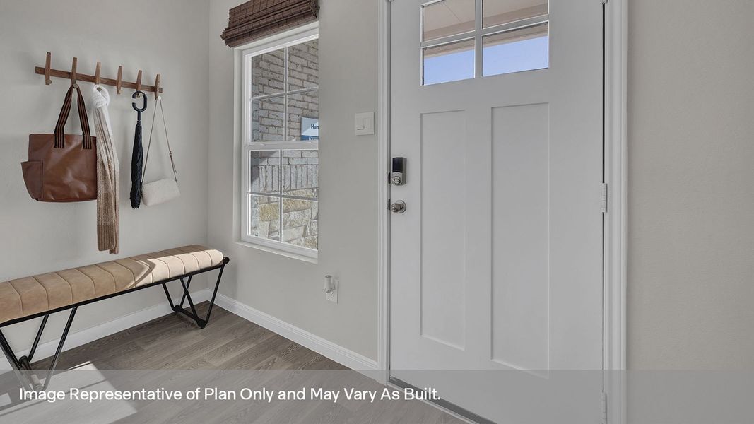 Furnished interior view inside a new home in Whisper South, San Marcos (Image 16).