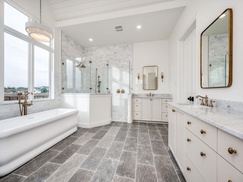 Furnished interior view inside a new home in , Northlake (Image 9).