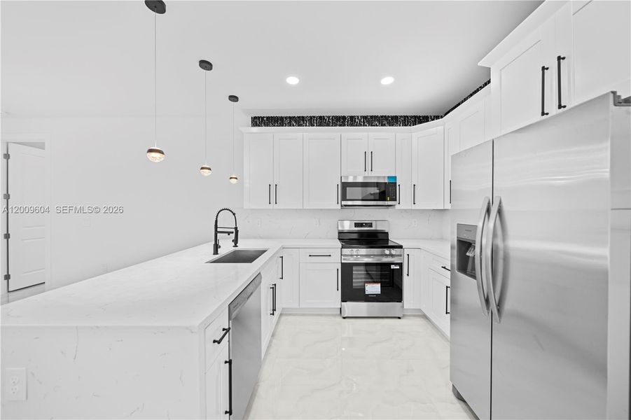 Furnished interior view inside a new home in , Lehigh Acres (Image 5).